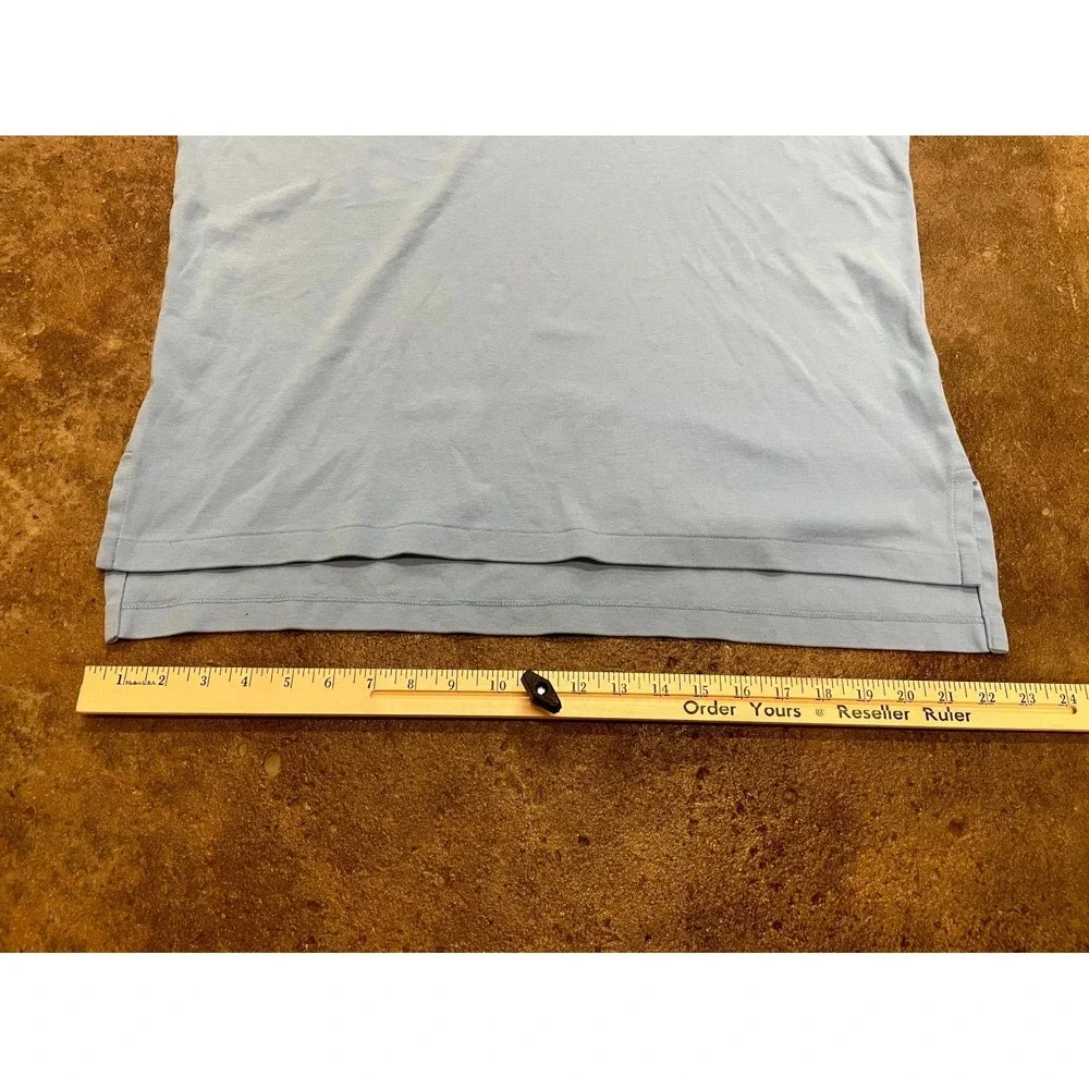 Polo Ralph Lauren Golf Polo Shirt Mens Large Light Blue Cotton Embroidered Logo‎